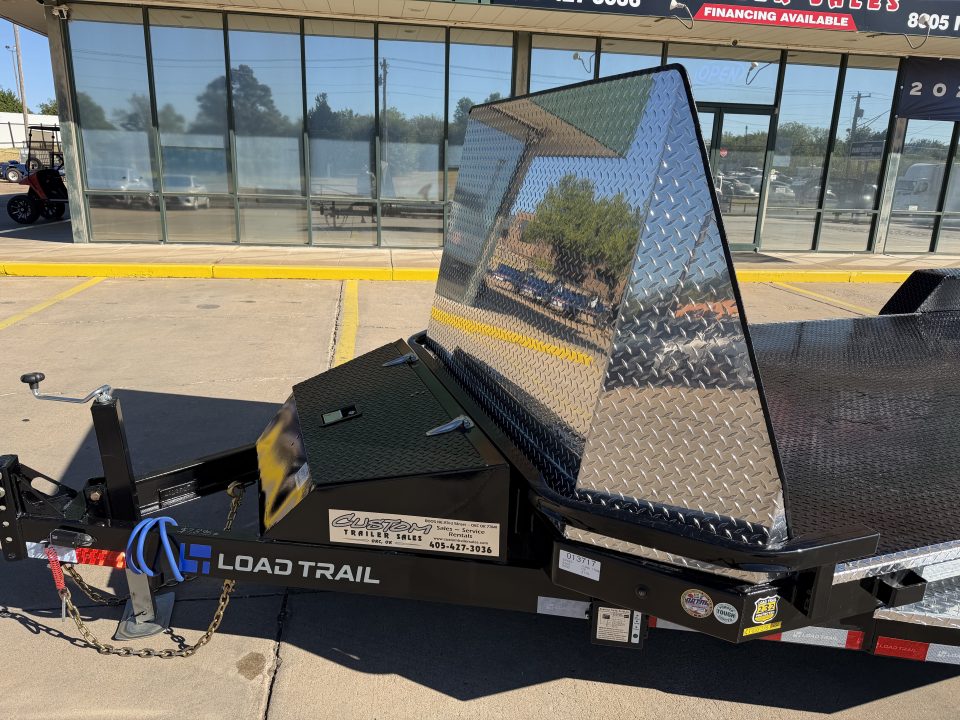 New #013717 2027 LOAD TRAIL CZ 22 X 83 TANDEM AXLE 10K STEEL FLOOR CAR HAULER W/ ALUMINUM TRIM PACKAGE