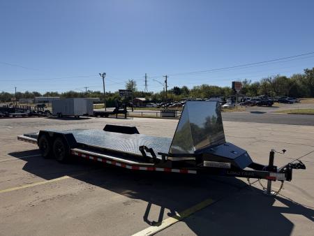 New #013717 2027 LOAD TRAIL CZ 22 X 83 TANDEM AXLE 10K STEEL FLOOR CAR HAULER W/ ALUMINUM TRIM PACKAGE