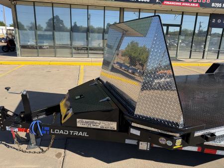 New #013717 2027 LOAD TRAIL CZ 22 X 83 TANDEM AXLE 10K STEEL FLOOR CAR HAULER W/ ALUMINUM TRIM PACKAGE