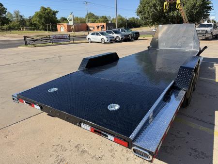 New #013717 2027 LOAD TRAIL CZ 22 X 83 TANDEM AXLE 10K STEEL FLOOR CAR HAULER W/ ALUMINUM TRIM PACKAGE