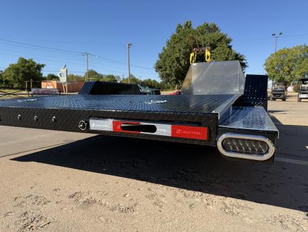 New #013717 2027 LOAD TRAIL CZ 22 X 83 TANDEM AXLE 10K STEEL FLOOR CAR HAULER W/ ALUMINUM TRIM PACKAGE