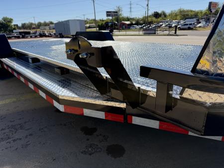 New #013717 2027 LOAD TRAIL CZ 22 X 83 TANDEM AXLE 10K STEEL FLOOR CAR HAULER W/ ALUMINUM TRIM PACKAGE