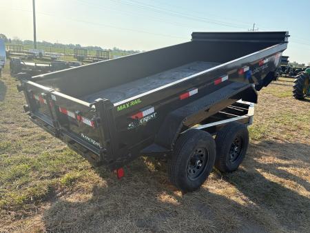 New 2027 Load Trail 72x12 Tandem 10K Dump Trailer W/ 18" Sides