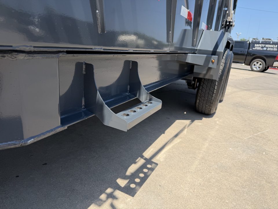 New #160345 2027 LAMAR DL 16 X 83 TANDEM AXLE 14K BUMPER PULL DUMP W/ 48" SIDES & LONG ARM TARP KIT