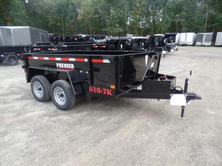 New 2026 Premier Trailers Inc. 6 X 10 , 7000 lb. GVWR Dump Trailer