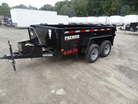 New 2026 Premier Trailers Inc. 6 X 10 , 7000 lb. GVWR Dump Trailer