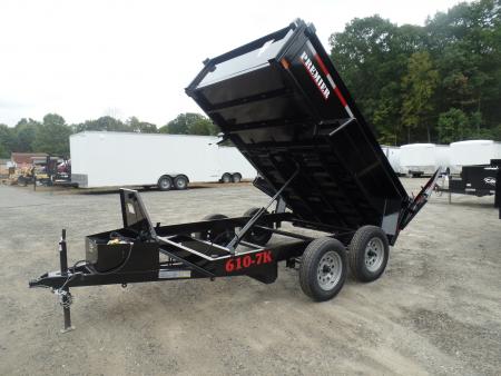 New 2026 Premier Trailers Inc. 6 X 10 , 7000 lb. GVWR Dump Trailer