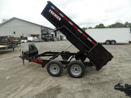 New 2026 Premier Trailers Inc. 6 X 10 , 7000 lb. GVWR Dump Trailer