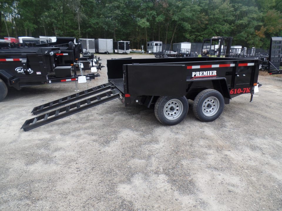 New 2026 Premier Trailers Inc. 6 X 10 , 7000 lb. GVWR Dump Trailer