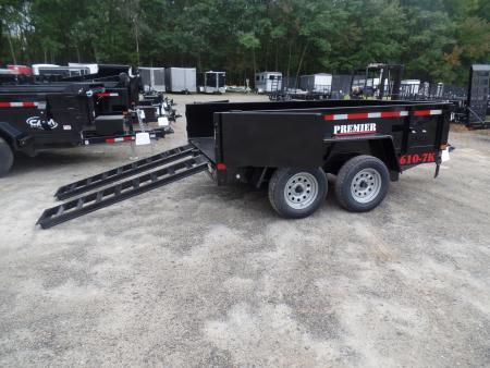 New 2026 Premier Trailers Inc. 6 X 10 , 7000 lb. GVWR Dump Trailer