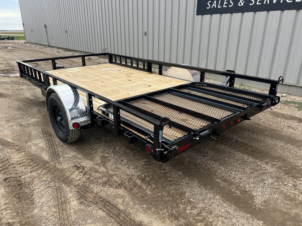 New 2027 PJ Trailers 14' ATV Utility U8 Utility Trailer