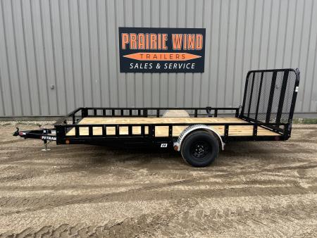 New 2027 PJ Trailers 14' ATV Utility U8 Utility Trailer