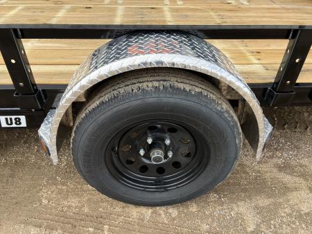 New 2027 PJ Trailers 14' ATV Utility U8 Utility Trailer