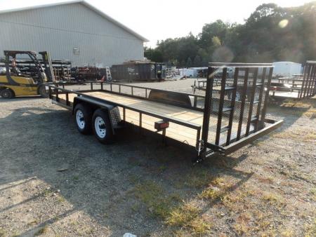 New 2026 Premier Trailers Inc. Wide 81"X 18 ft. HD Open Landscape Trailer