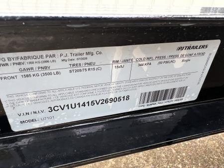 New 2027 PJ Trailers 10' U7 Utility Trailer