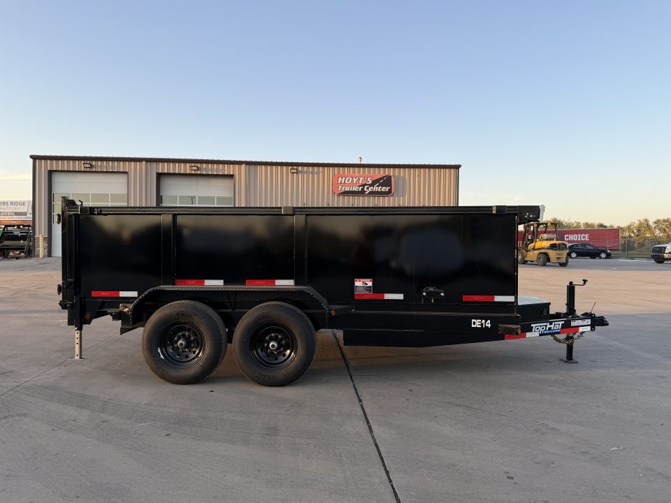New 2027 Top Hat 83 X 14 DE14 Dump Trailer