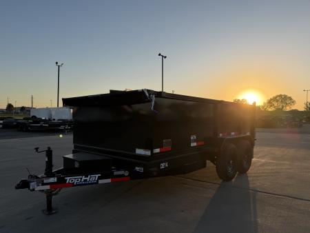 New 2027 Top Hat 83 X 14 DE14 Dump Trailer