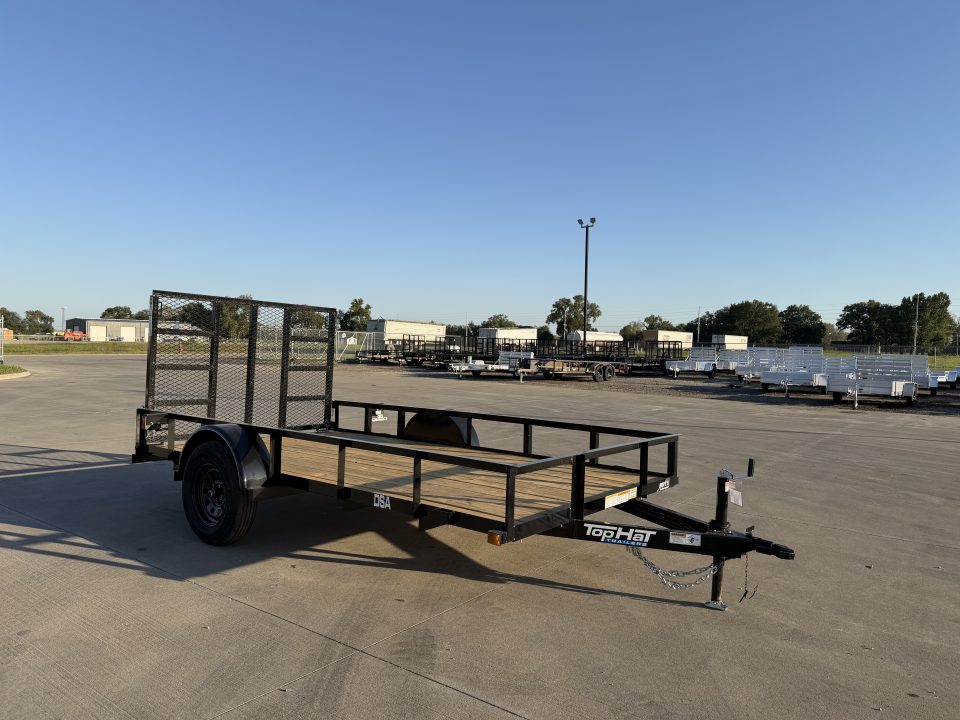 New 2027 Top Hat 77 X 12 DSA Utility Trailer