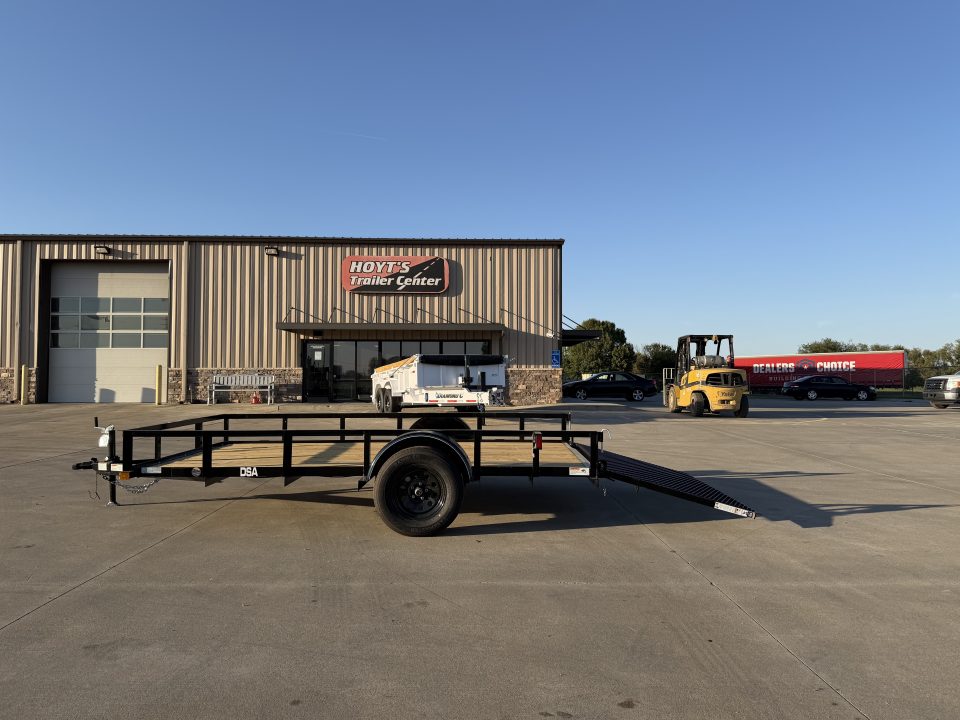 New 2027 Top Hat 77 X 12 DSA Utility Trailer