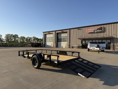 New 2027 Top Hat 77 X 12 DSA Utility Trailer