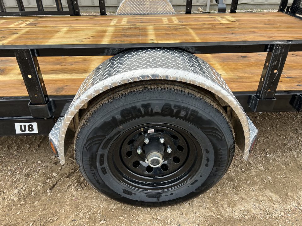 New 2027 PJ Trailers 14' ATV Utility U8 5K Axle Utility Trailer
