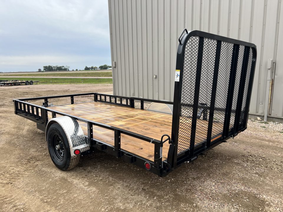 New 2027 PJ Trailers 14' ATV Utility U8 5K Axle Utility Trailer