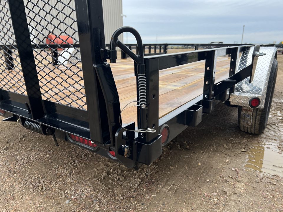 New 2027 PJ Trailers 14' ATV Utility U8 5K Axle Utility Trailer