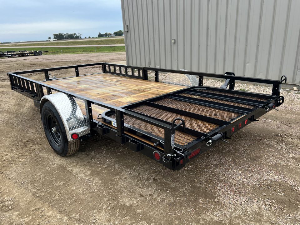 New 2027 PJ Trailers 14' ATV Utility U8 5K Axle Utility Trailer