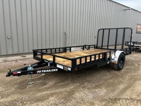 New 2027 PJ Trailers 14' ATV Utility U8 5K Axle Utility Trailer