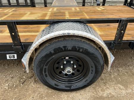 New 2027 PJ Trailers 14' ATV Utility U8 5K Axle Utility Trailer