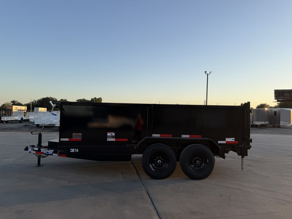 New 2027 Top Hat 83 X 14 DE14 Dump Trailer