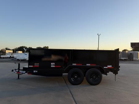 New 2027 Top Hat 83 X 14 DE14 Dump Trailer