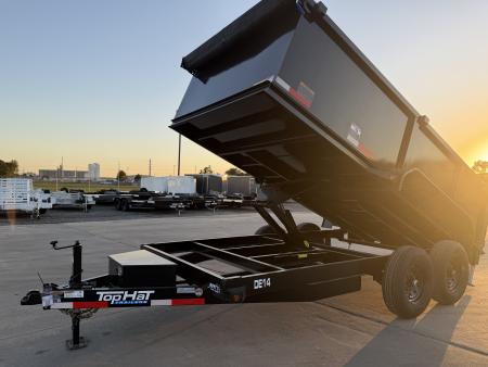 New 2027 Top Hat 83 X 14 DE14 Dump Trailer