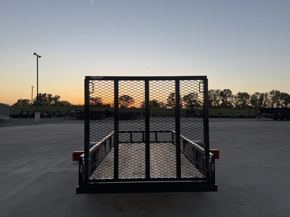 New 2027 Top Hat 60 X 10 DJX Utility Trailer