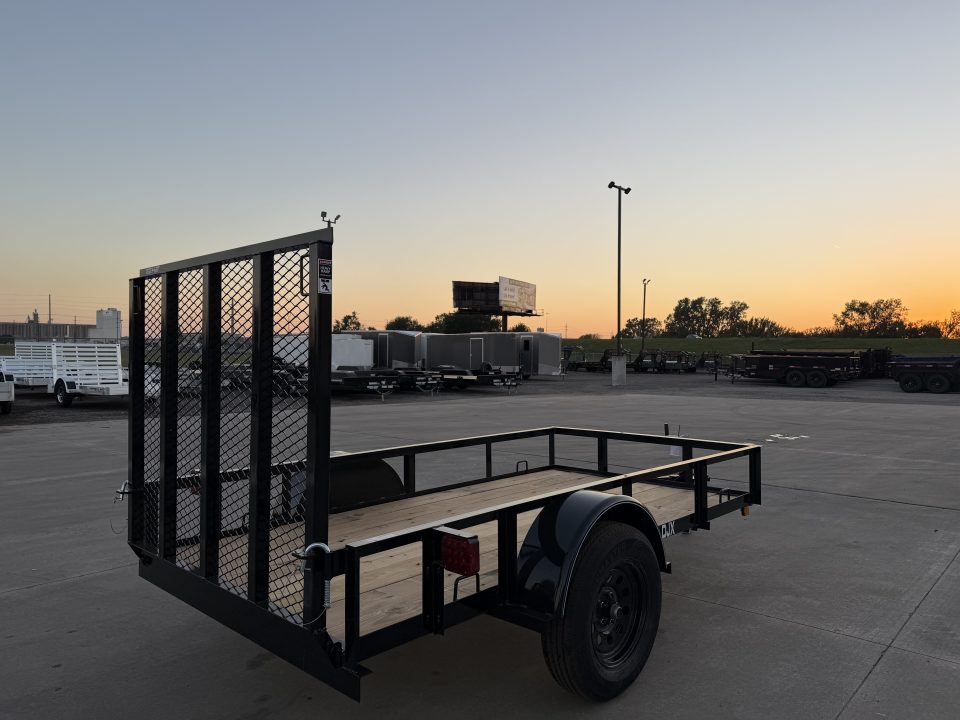 New 2027 Top Hat 60 X 10 DJX Utility Trailer