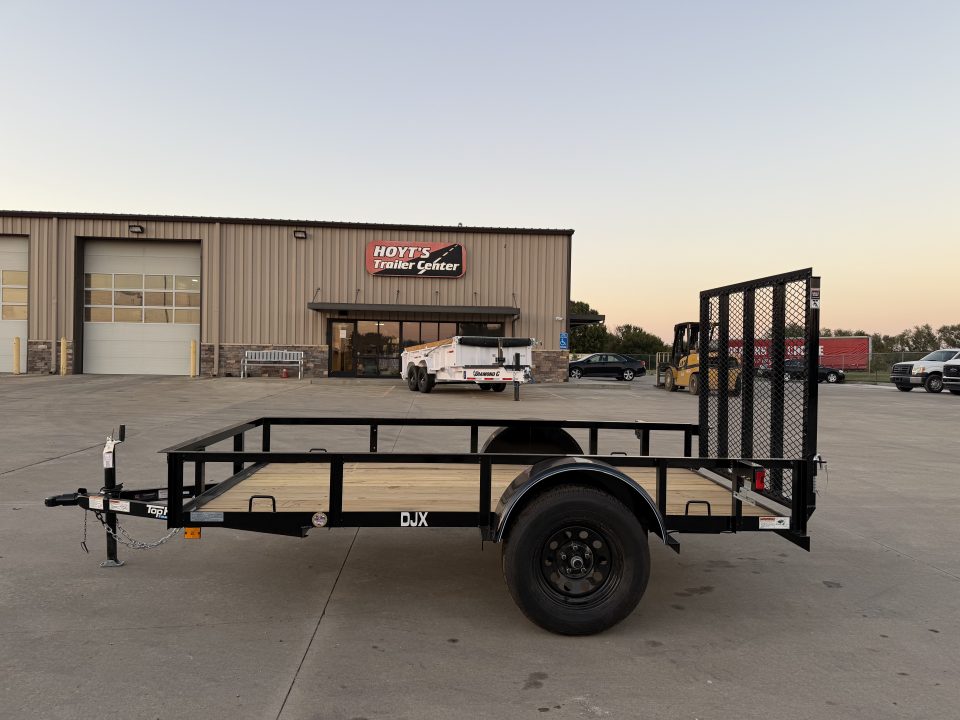 New 2027 Top Hat 60 X 10 DJX Utility Trailer