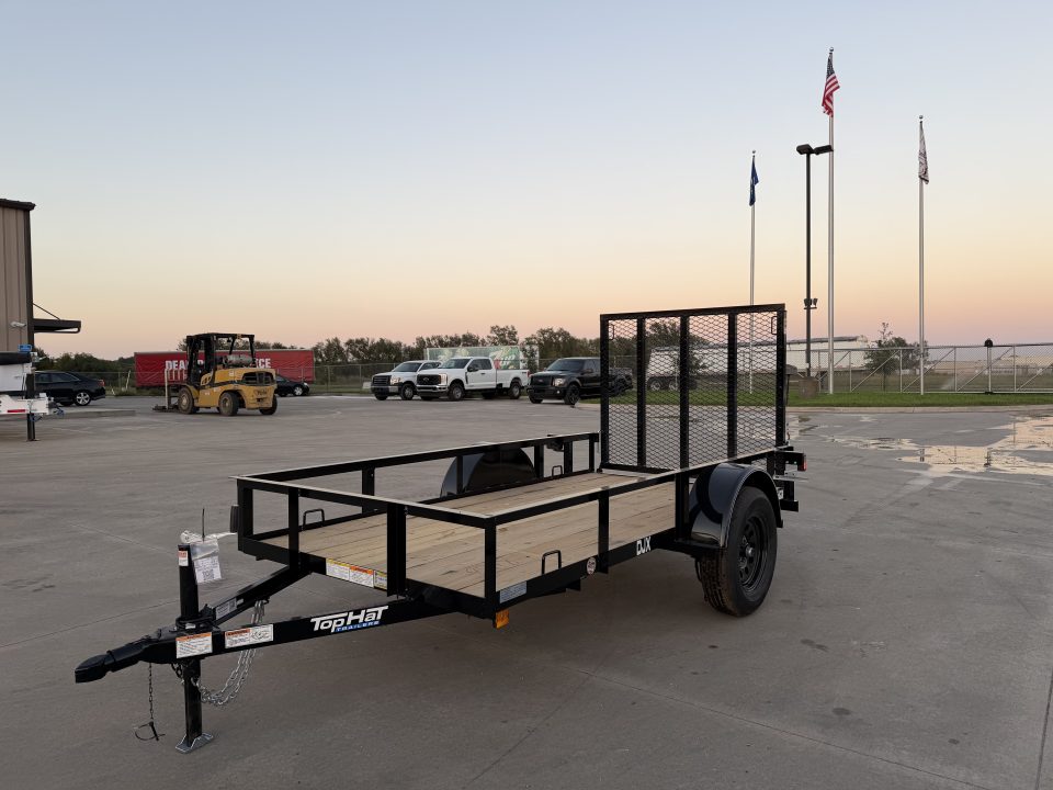 New 2027 Top Hat 60 X 10 DJX Utility Trailer