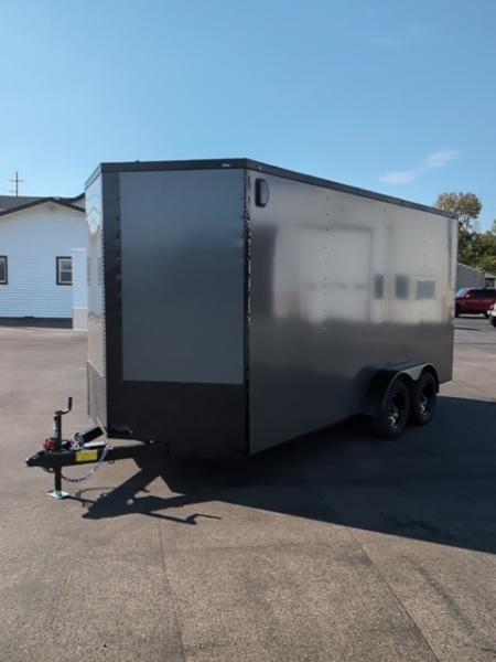 New 2026 Maximum Cargo 7' X 16' V-NOSE ENCLOSED TRAILER/ 5 YEAR WARRANTY