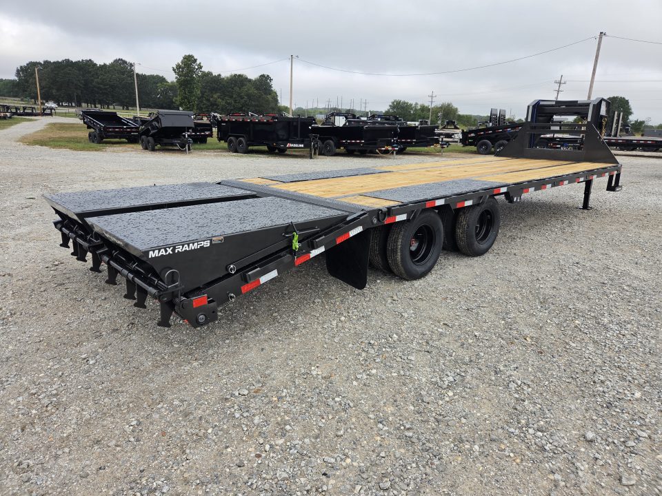 New 2027 Load Trail 102X28 TANDEM DUAL LO-PRO GOOSENECK W/10K AXLES HDSS & MAX RAMPS
