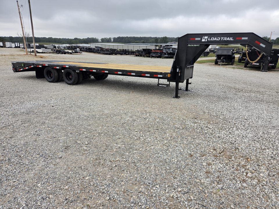 New 2027 Load Trail 102X28 TANDEM DUAL LO-PRO GOOSENECK W/10K AXLES HDSS & MAX RAMPS