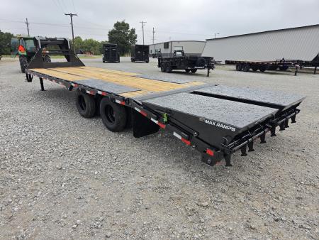 New 2027 Load Trail 102X28 TANDEM DUAL LO-PRO GOOSENECK W/10K AXLES HDSS & MAX RAMPS
