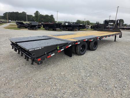 New 2027 Load Trail 102X28 TANDEM DUAL LO-PRO GOOSENECK W/10K AXLES HDSS & MAX RAMPS