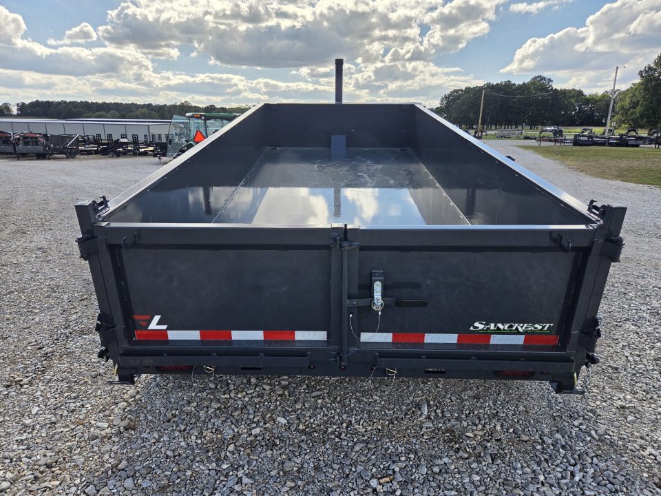 New 2027 Lamar 83X16 TRIPLE 21K GOOSENECK TELESCOPIC DUMP W/24" SIDES & 17.5"/16PLY