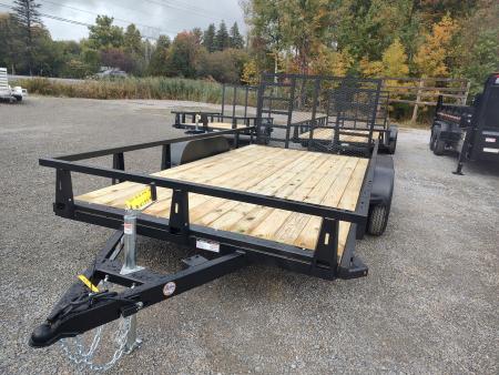 New 2027 HTC 7'X14' 7K Utility Trailer