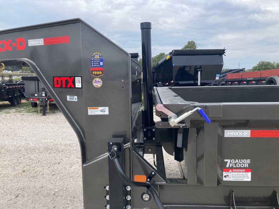 New 2027 MAXX-D 83X16 TANDEM 18K GN TELESCOPIC DUMP W/ 2' SIDES, SLIDE IN RAMPS & WIRELESS REMOTE Dump Trailer