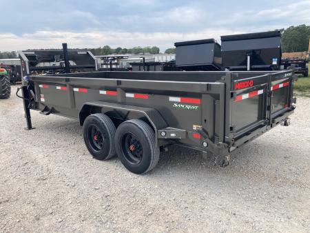 New 2027 MAXX-D 83X16 TANDEM 18K GN TELESCOPIC DUMP W/ 2' SIDES, SLIDE IN RAMPS & WIRELESS REMOTE Dump Trailer