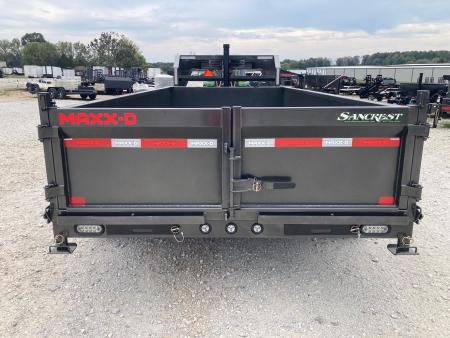 New 2027 MAXX-D 83X16 TANDEM 18K GN TELESCOPIC DUMP W/ 2' SIDES, SLIDE IN RAMPS & WIRELESS REMOTE Dump Trailer
