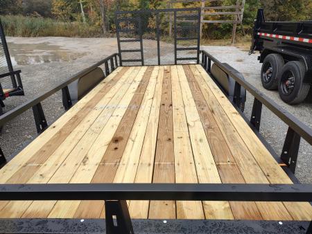 New 2027 HTC 7'X16' 7K Utility Trailer