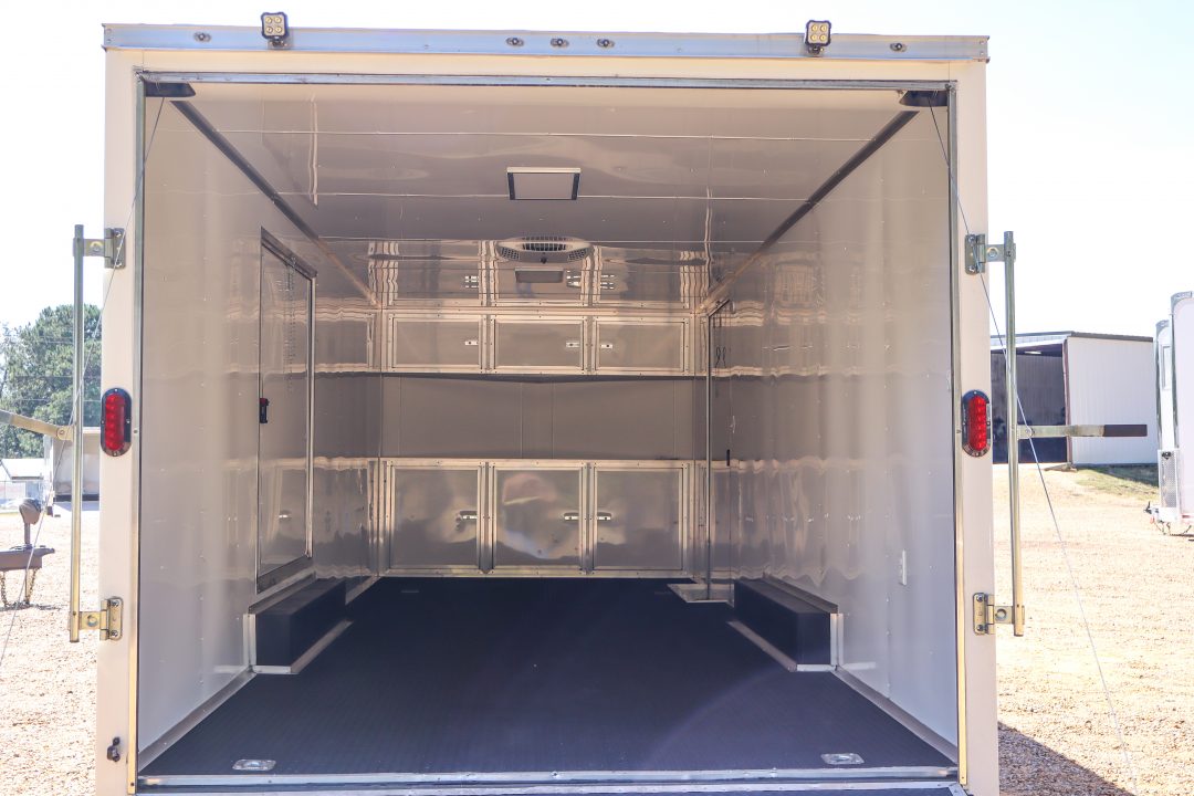 Used 2023 8.5X24 Port City Trailers Race Trailer