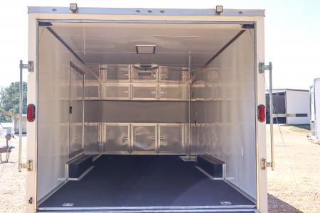 Used 2023 8.5X24 Port City Trailers Race Trailer